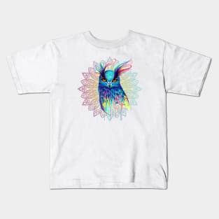 Owl Spirit Animal Kids T-Shirt